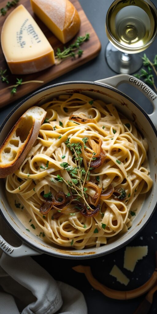 One Pot French Onion Pasta: The Ultimate Comfort Dish