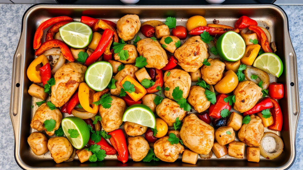 Sheet Pan Chicken Fajitas: Your New Weeknight Hero (And Why You’ll Love It)
