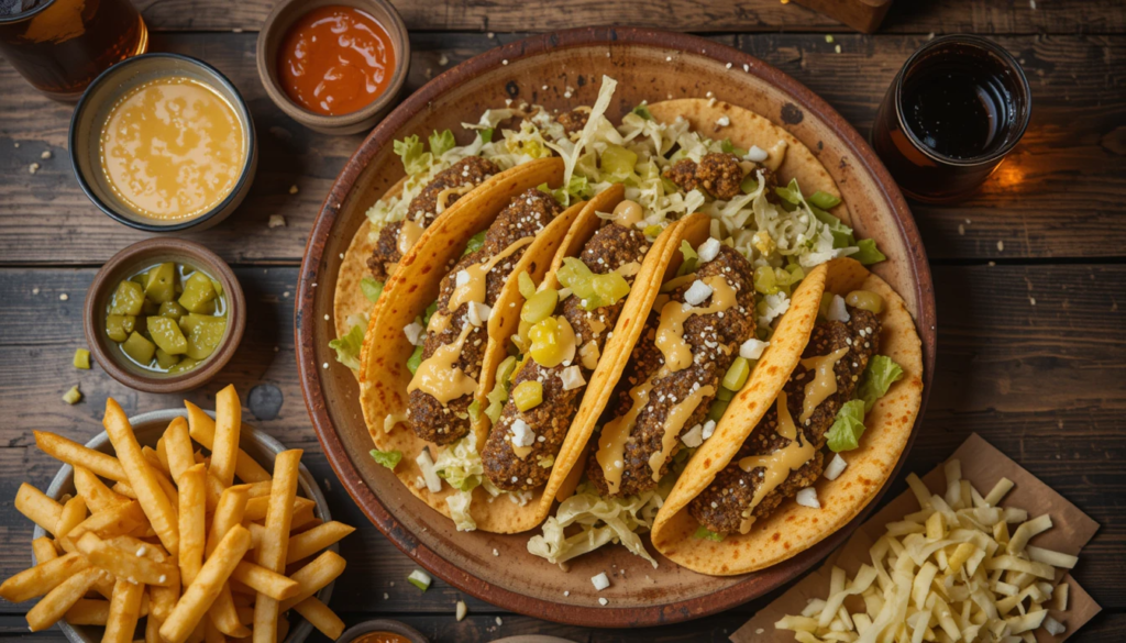 Big Mac Smash Burger Tacos: The Ultimate Comfort Food Mashup