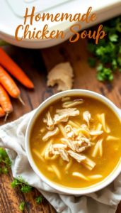 Cozy Up with Homemade Chicken Noodle Soup: Your Ultimate Comfort Food