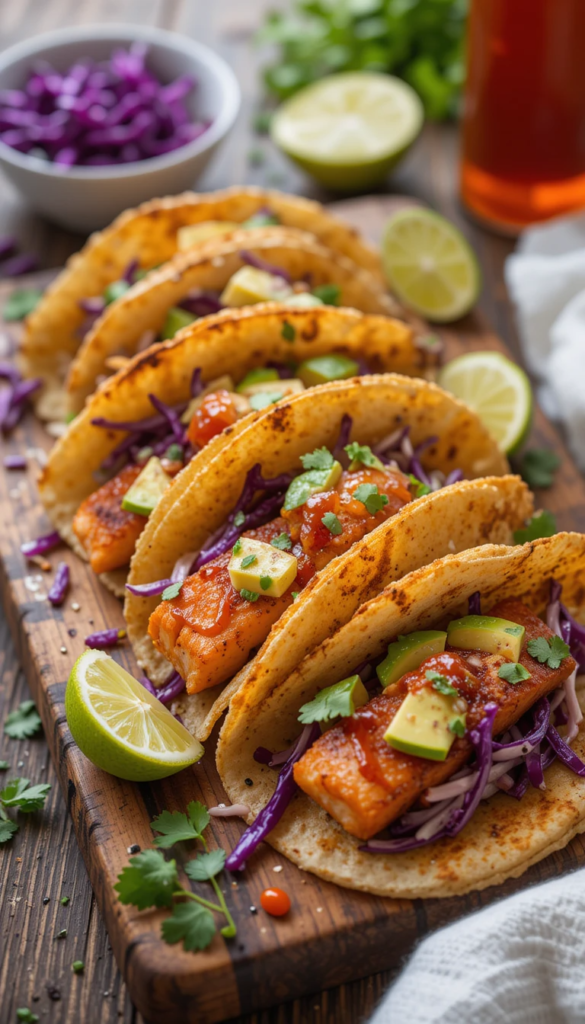 Crispy Air Fryer Salmon Tacos: Your New Weeknight Hero