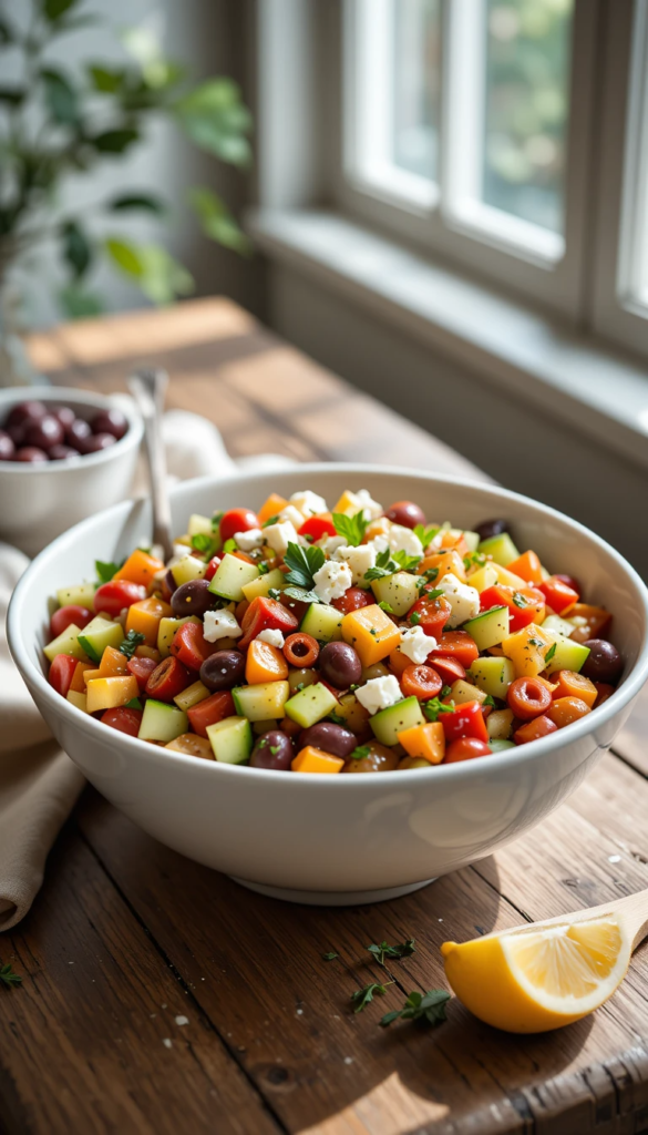 Easy Chopped Feta Salad: Your New Go-To Summer Dish
