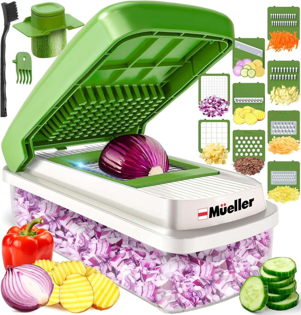Transform Your Meal Prep with the Mueller Vegetable Chopper 9 Blade: A Comprehensive Review