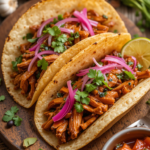Chicken Adobo Tacos: A Tangy Fusion Fiesta