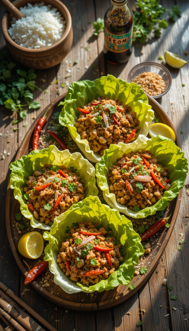 Chicken Larb Salad: Your New Go-To Zesty Meal (Laotian Minced Chicken ...