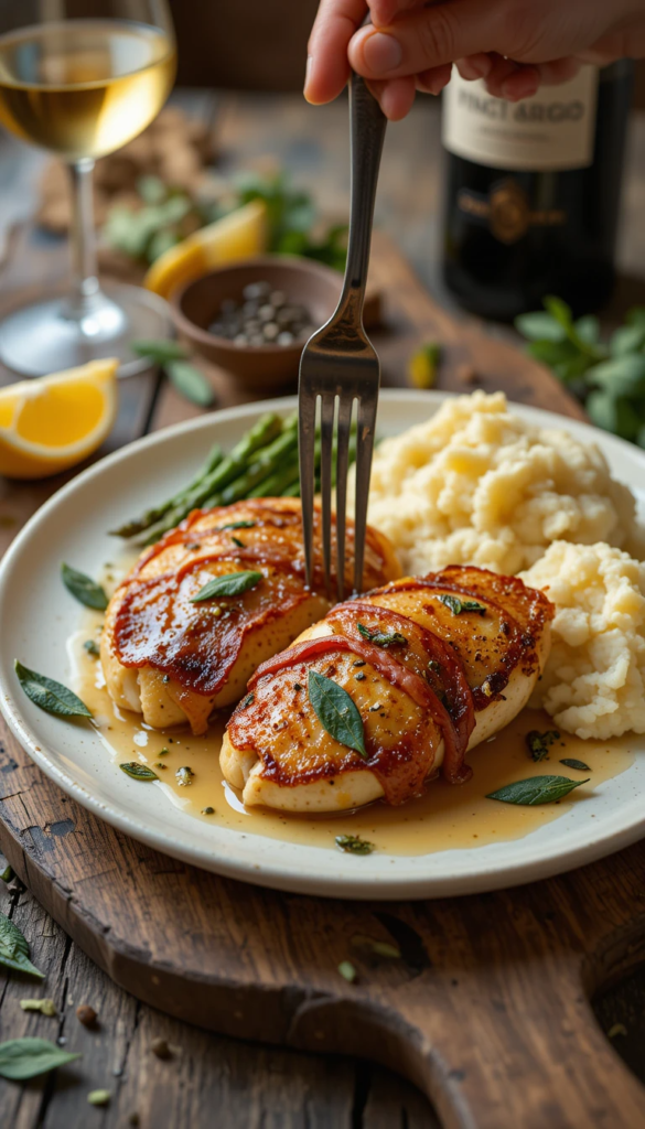 Chicken Saltimbocca: Italian Cutlets That “Jump in Your Mouth”