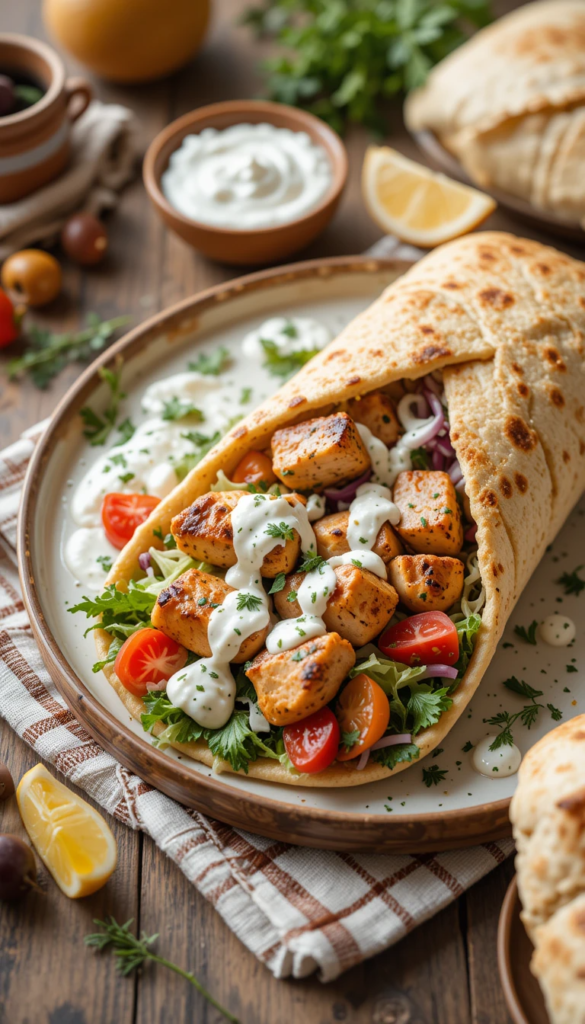 Chicken Souvlaki Pita: Your New Go-To Weeknight Hero (Plus Tzatziki Magic!)