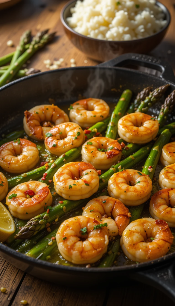 Garlic Butter Shrimp with Asparagus: Your New Weeknight Hero