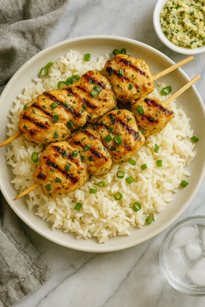 Honey-Garlic Chicken Kabobs with Rice: Your New Go-To Weeknight Hero
