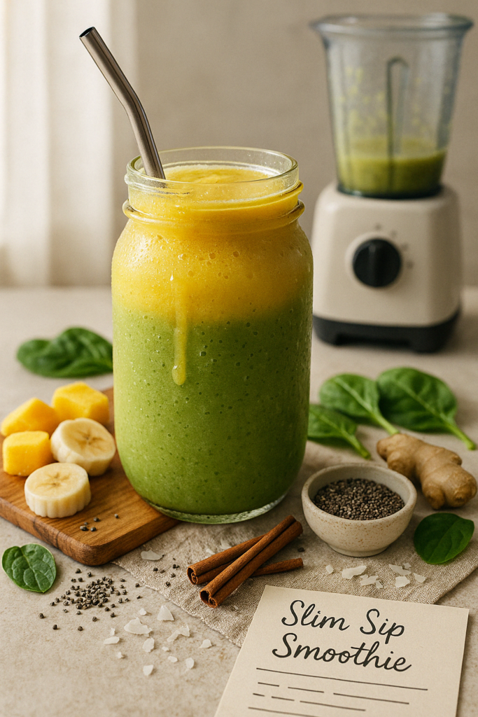 Slim Sip Smoothie: Your Go-To Healthy, Delicious Kickstart