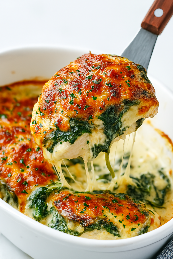 Spinach Chicken Casserole with Cream Cheese and Mozzarella: Your New Go-To Comfort Food
