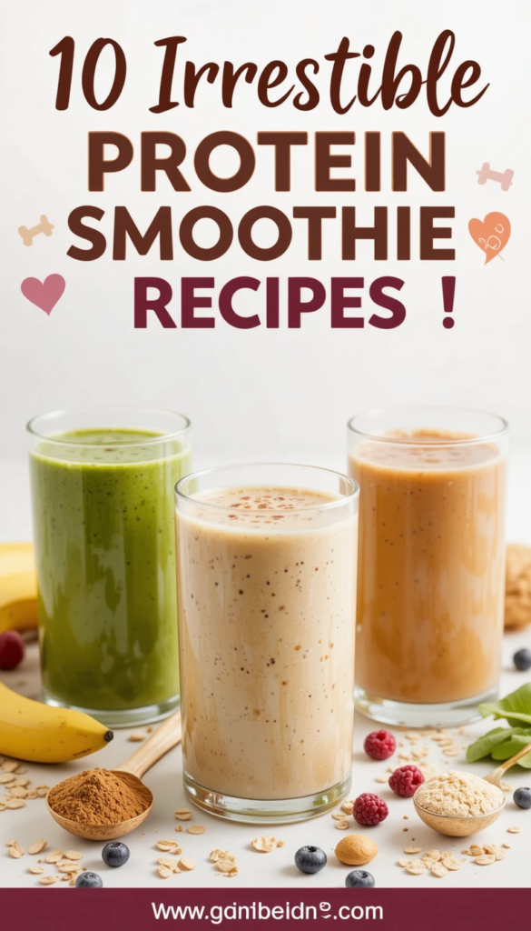 10 Irresistible Protein Smoothie Recipes That Will Transform Your Mornings!