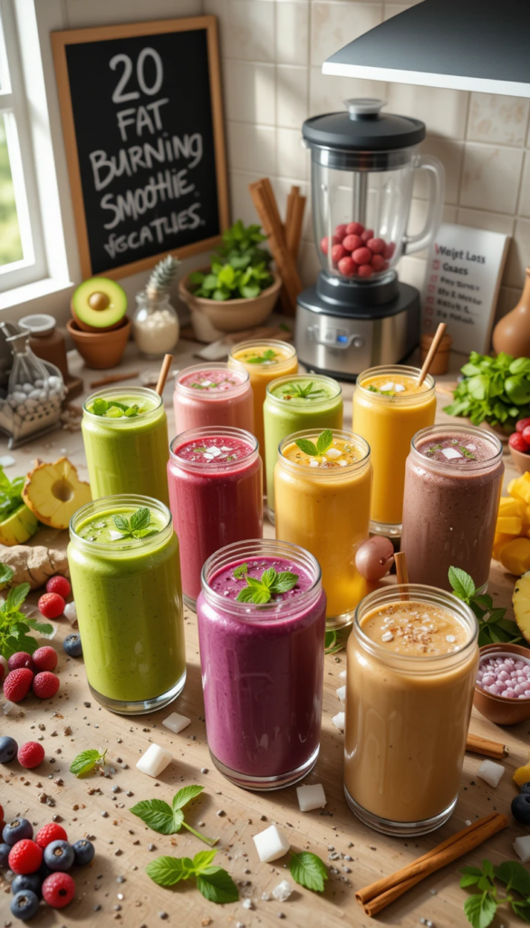 20 Delicious Fat-Burning Smoothies to Boost Your Weight Loss Journey
