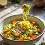 Chicken Pesto Zoodle Bowl: Your New Go-To Healthy Comfort Food