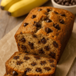 Chocolate Chip Banana Bread (Serves 4)