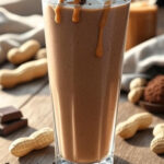 Chocolate Peanut Butter Protein Shake (Tastes Like Dessert!)