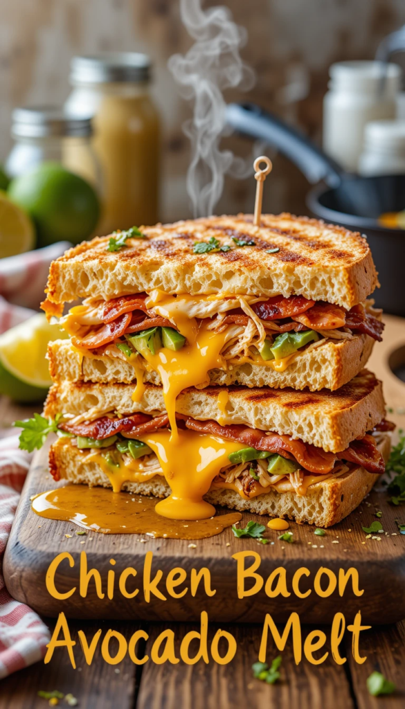 The Ultimate Chicken Bacon Avocado Melt: Your New Go-To Comfort Sandwich