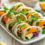 Avocado Peach Summer Rolls Recipe Guide