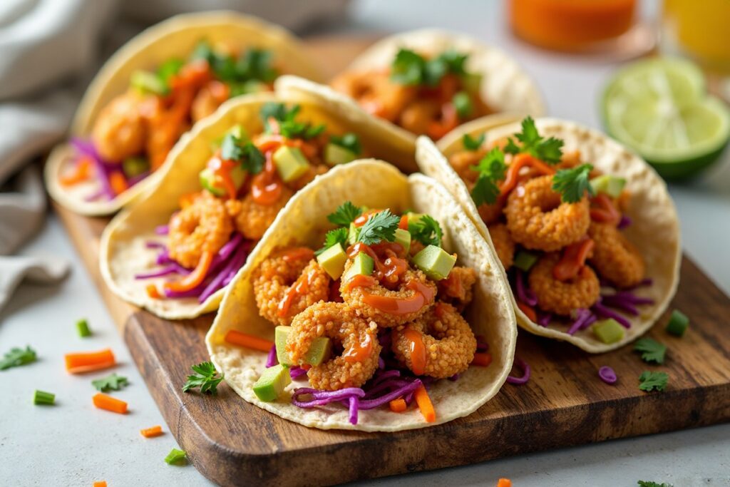 Bang Bang Shrimp Tacos Recipe: A Sweet, Spicy, and Crunchy Delight