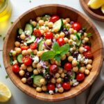 Mediterranean Chickpea Salad – Fresh, Flavorful & Easy!