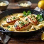 Creamy Garlic Chicken: A One-Pan Comfort Food Dream You’ll Crave Every Night!