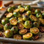 Crispy Maple Roasted Brussels Sprouts – Sweet, Savory & Totally Addictive!