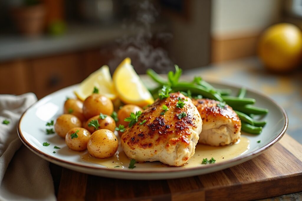 Crispy Oven-Baked Ranch Chicken Thighs — Juicy, Flavor-Packed & Foolproof!