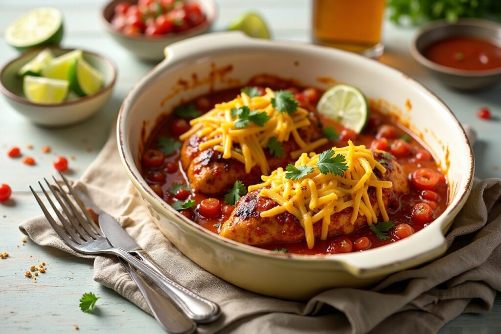 Easy Salsa Chicken Recipe: Juicy, Cheesy & Ready in 30 Minutes!