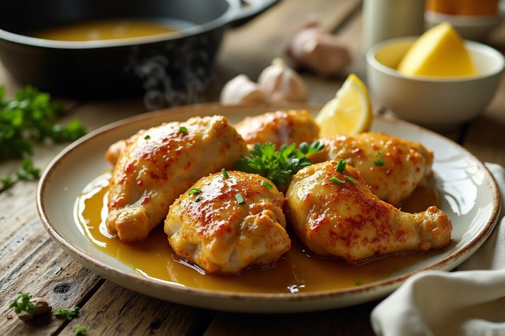 Melt-in-Your-Mouth Garlic Butter Chicken Thighs: Weeknight Dinner Hero