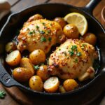 Garlic Parmesan Chicken & Potatoes – The Ultimate Comfort Meal