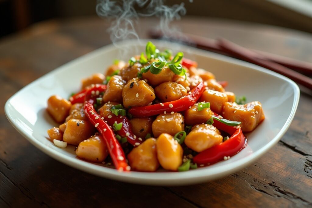 Sizzle & Spice: Sweet & Spicy Asian-Style Hot Garlic/Chili Garlic Chicken