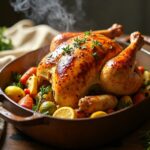 Perfectly Roasted Garlic & Herb Chicken – Juicy, Flavor-Packed, Weeknight Winner!