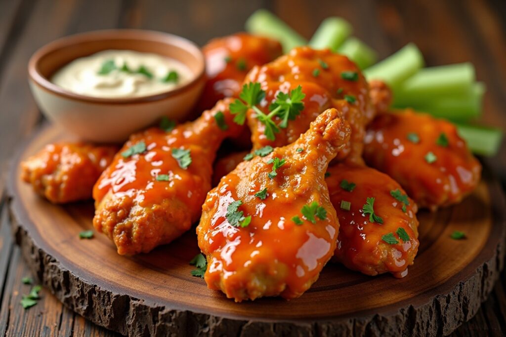 Crispy Buffalo Chicken Thighs: The Juicy, Spicy Comfort You’ll Crave Again and Again!
