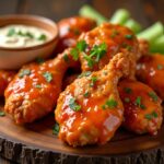 Crispy Buffalo Chicken Thighs: The Juicy, Spicy Comfort You’ll Crave Again and Again!