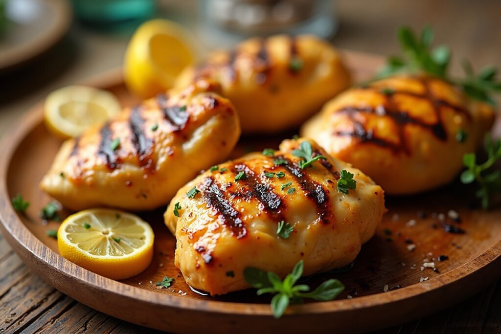 Greek Marinated Chicken Thighs — Bright, Juicy & Full of Mediterranean Flavor