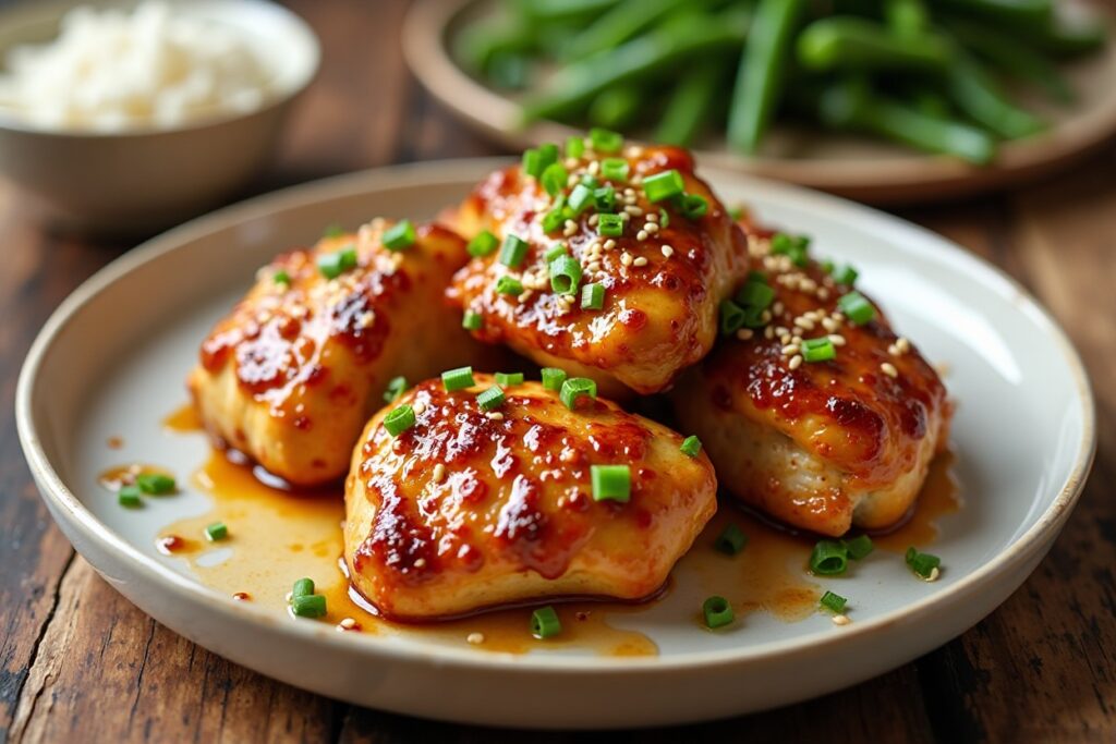 Sticky Honey Garlic Chicken Thighs – Your New Favourite Weeknight Dish!