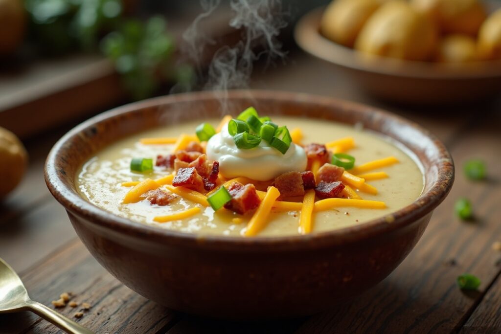This Loaded Baked Potato Soup Is So Good, It Tastes Like a Hug in a Bowl!