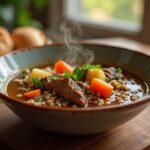 Hearty Beef & Barley Soup Recipe That Tastes Even Better the Next Day