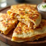 Cheesy Chicken Ranch Quesadillas Ready in Just 30 Minutes
