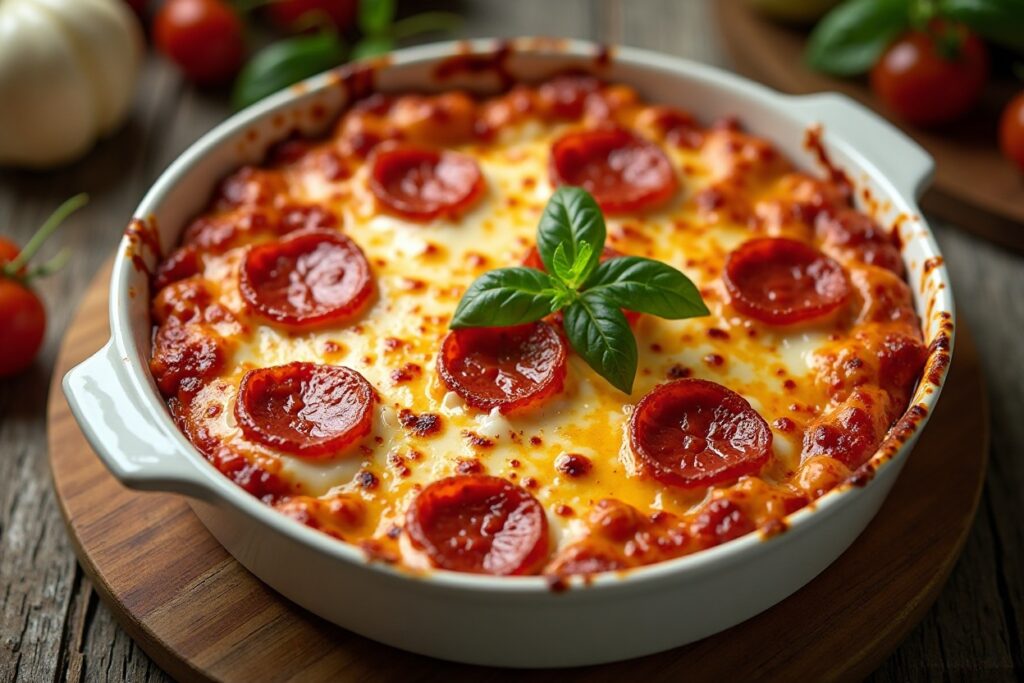 Cheesy Pizza-Inspired Baked Dish Everyone Craves at Dinner