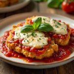 Crispy Oven Baked Chicken Parmesan Recipe Without Frying