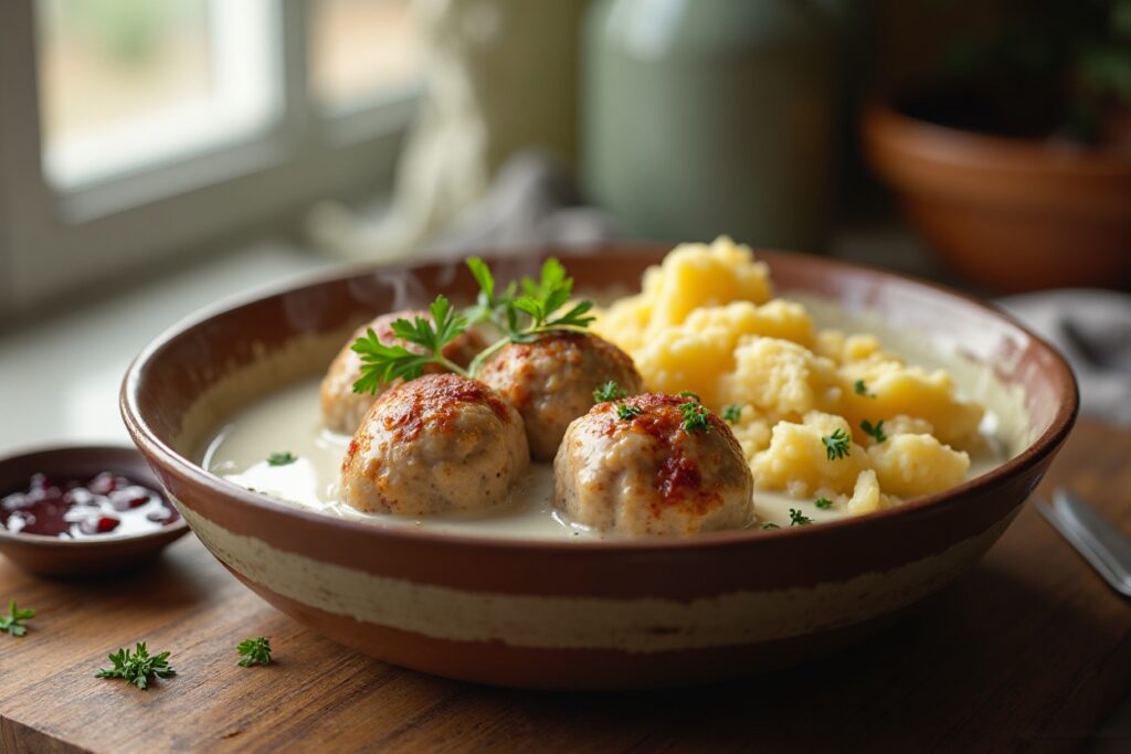 Juicy Swedish Meatballs in Creamy Gravy Better Than IKEA