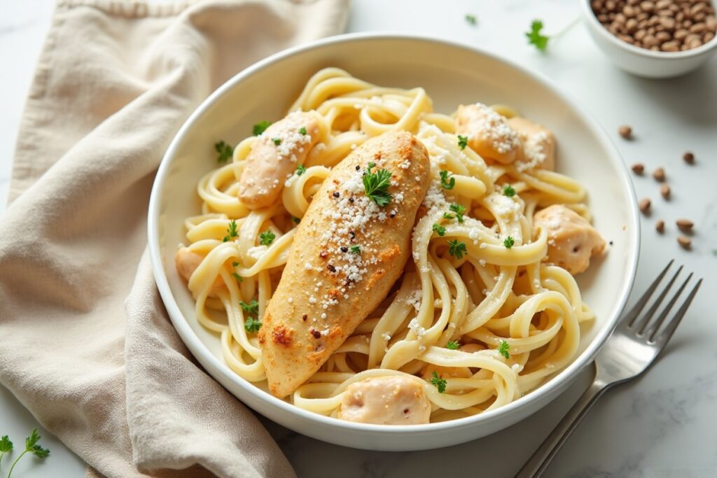 Creamy Garlic Chicken Alfredo (Better Than Restaurant!)