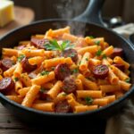 One Pot Creamy Cajun Sausage Pasta Easy 30 Minute Dinner