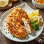 Crispy Parmesan Crusted Baked Chicken Recipe Everyone Loves for Dinner
