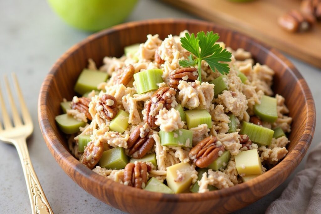 Apple Pecan Chicken Salad Recipe (Easy, Healthy & Delicious)