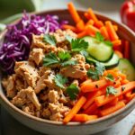Asian Sesame Chicken Salad Recipe – Healthy, Crunchy & Easy Meal Prep Idea