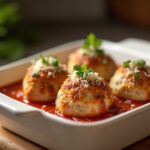 Best Baked Chicken Meatballs Juicy Easy Healthy Recipe