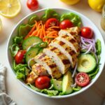 Classic Healthy Grilled Chicken Salad Recipe High-Protein Salad