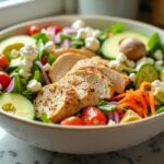 Clean Eating Chicken Power Salad (High-Protein, Fresh & Energizing Meal Bowl)